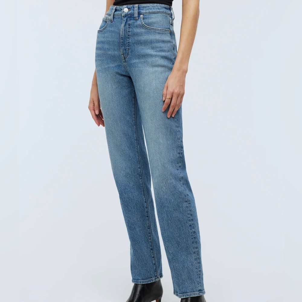 Madewell ‘90s Straight Leg Medium Wash Jeans